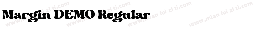 Margin DEMO Regular字体转换